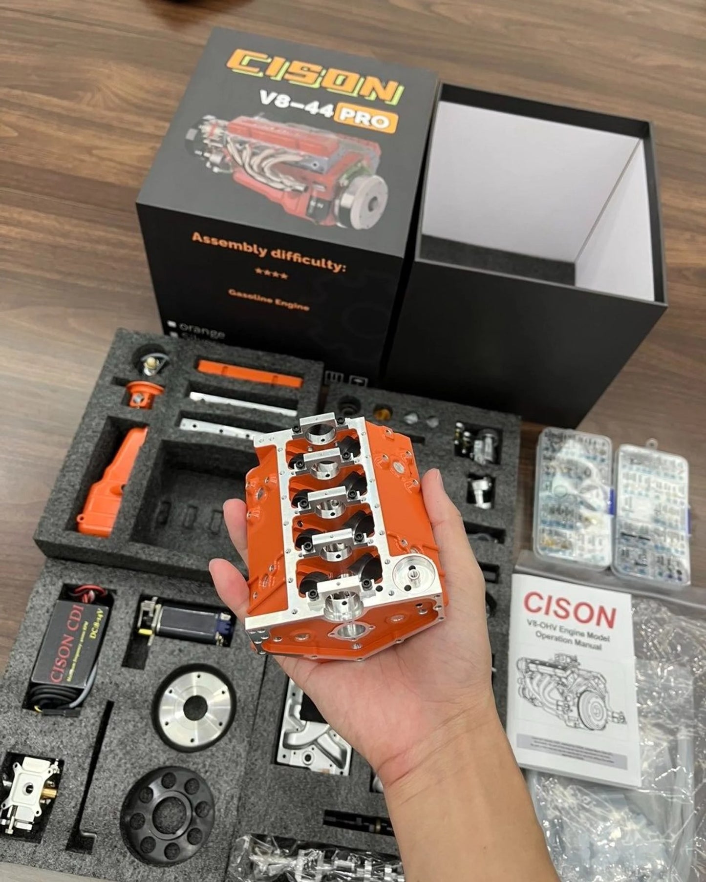 🎉Last Day Promotion 49% OFF 🔥- Gasoline OHV V8 Small-block Engine Model Kits