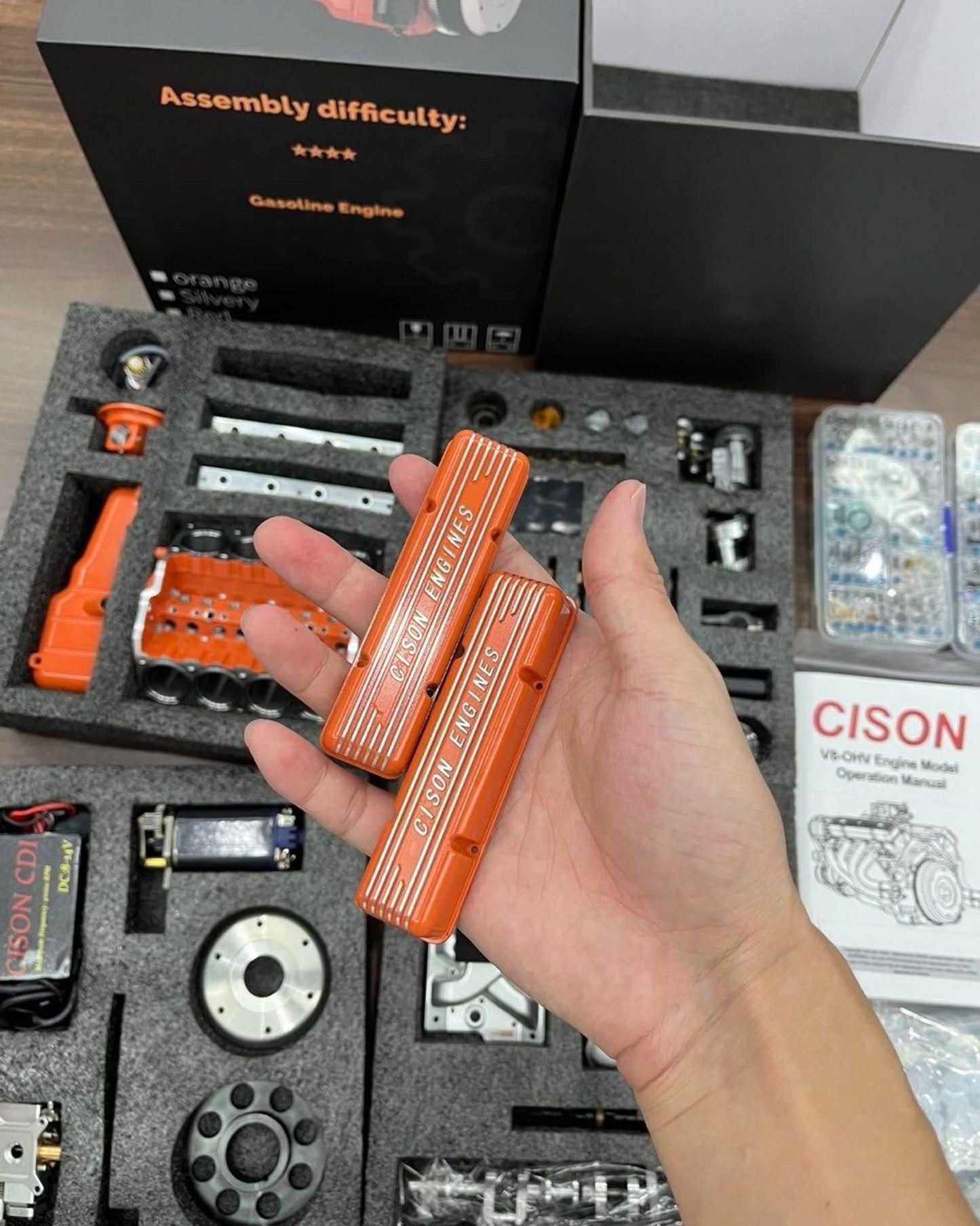 🎉Last Day Promotion 49% OFF 🔥- Gasoline OHV V8 Small-block Engine Model Kits